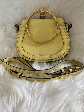 🛍️Chloé Authentic Small Nile Bracelet Tote Bag w/Dust Cover
